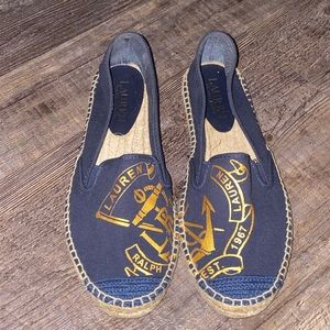 Blue Ralph Lauren Espadrilles